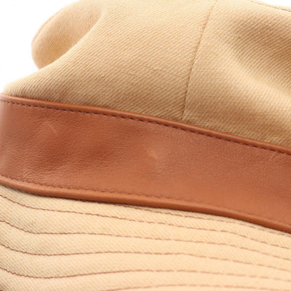 Hermes Hat Fabric Leather Hat — view 8