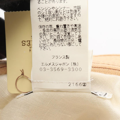 Hermes Hat Fabric Leather Hat — view 6