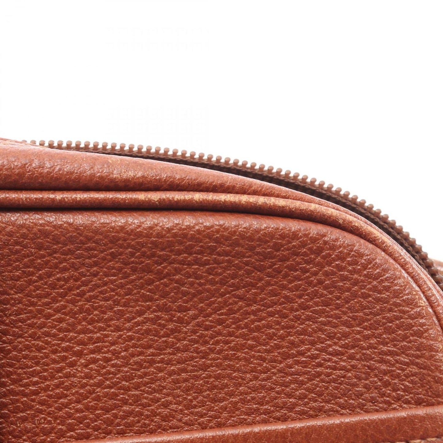 Saint Laurent Paris Shoulder Bag Brown Leather — view 9
