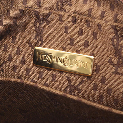 Saint Laurent Paris Shoulder Bag Brown Leather — view 4