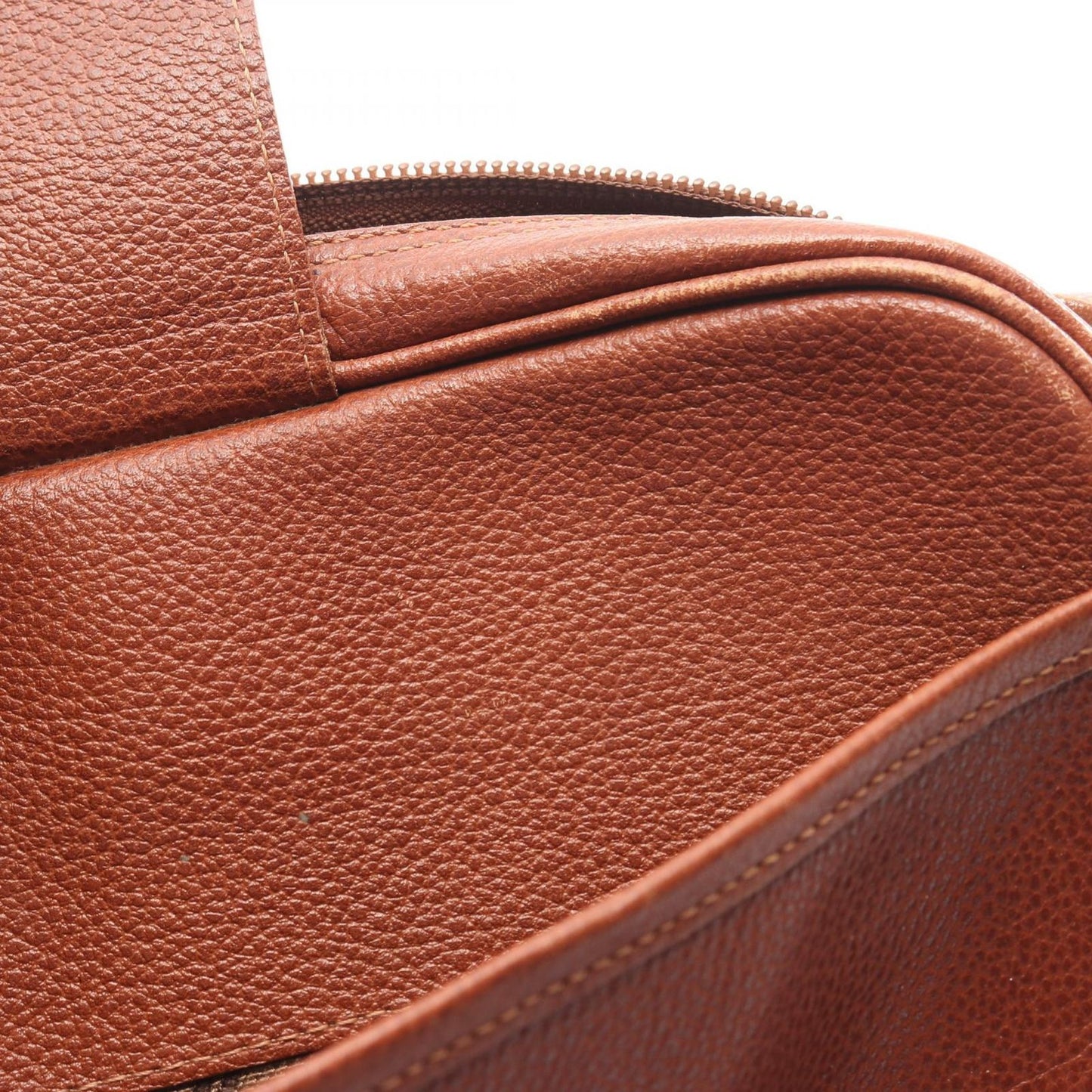 Saint Laurent Paris Shoulder Bag Brown Leather — view 8