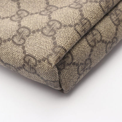 Gucci Shoulder Bag GG Supreme Beige Canvas Leather — view 6