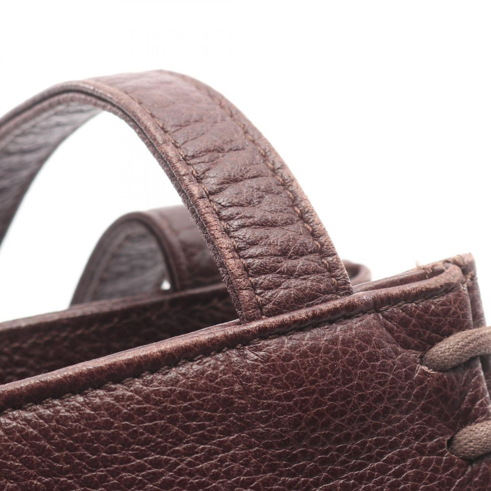 Saint Laurent Yves Handbag Brown Leather — view 7