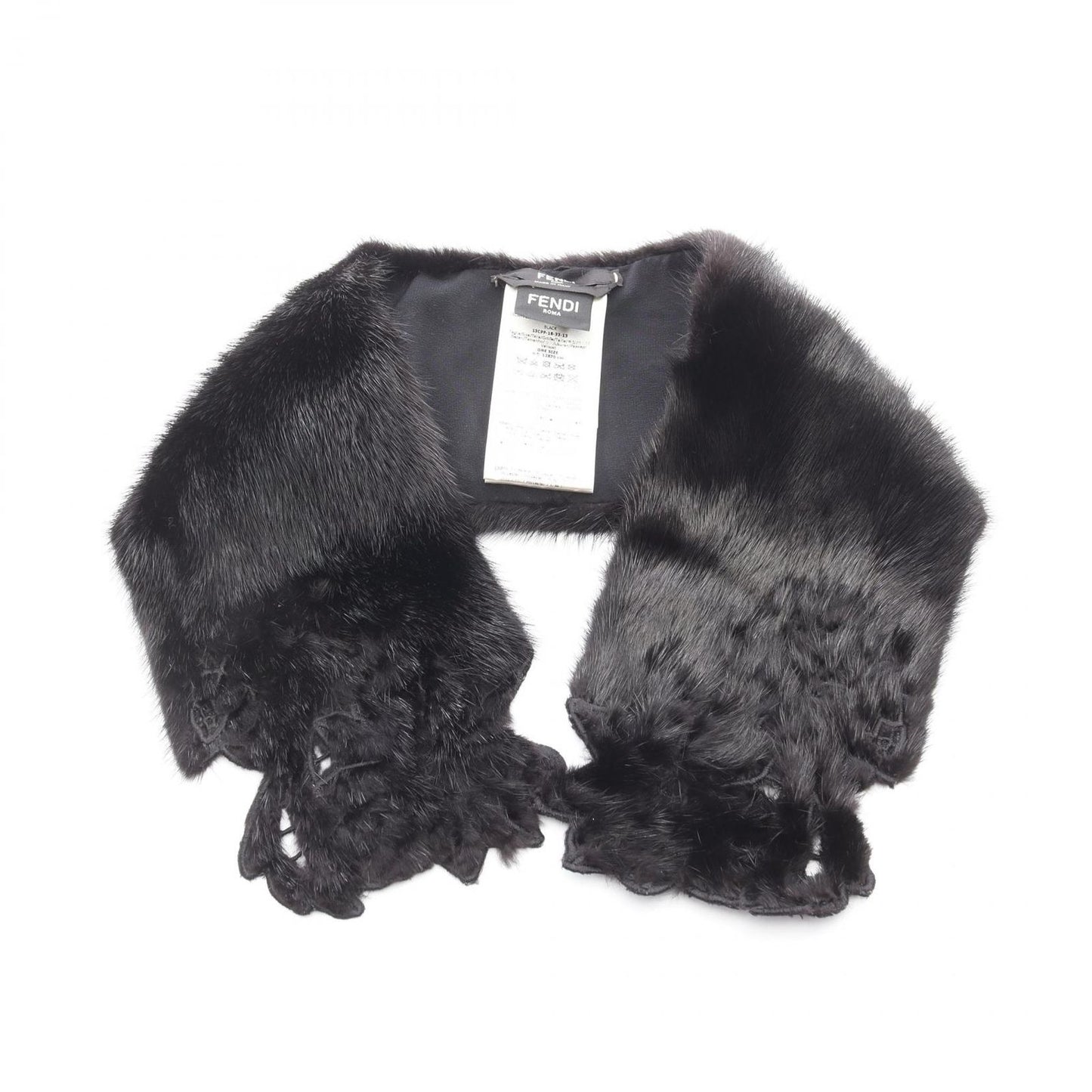 Fendi Scarf Tippet Scarves Black