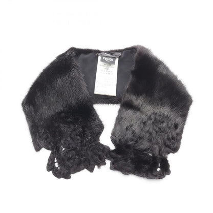 Fendi Scarf Tippet Scarves Black