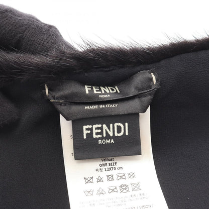 Fendi Scarf Tippet Scarves Black — view 3