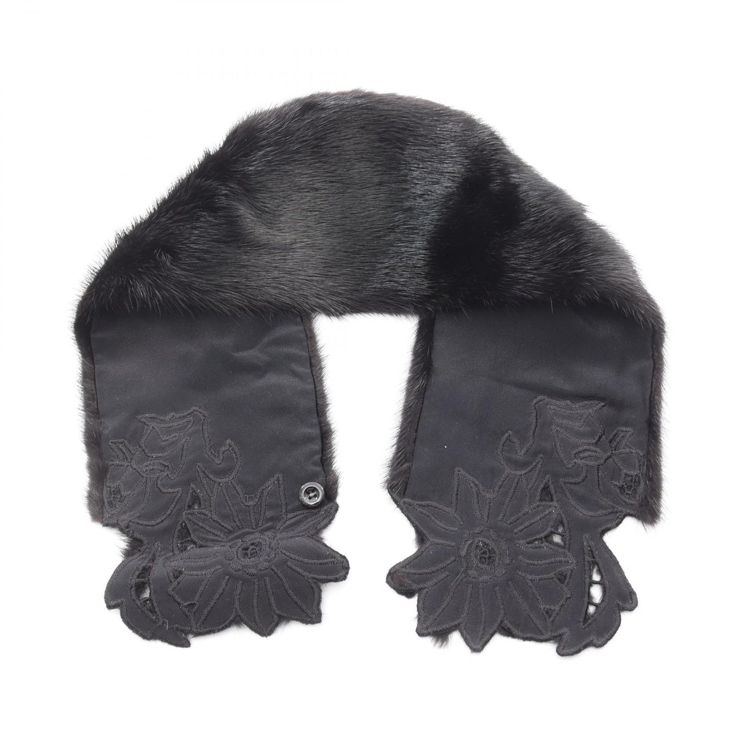 Fendi Scarf Tippet Scarves Black — view 2