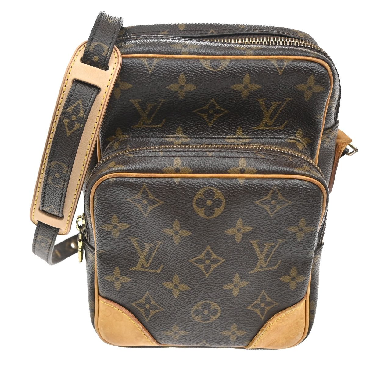 Louis Vuitton Amazon Shoulder Bag Monogram Leather