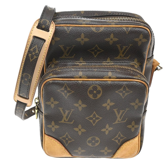 Louis Vuitton Amazon Shoulder Bag Monogram Leather