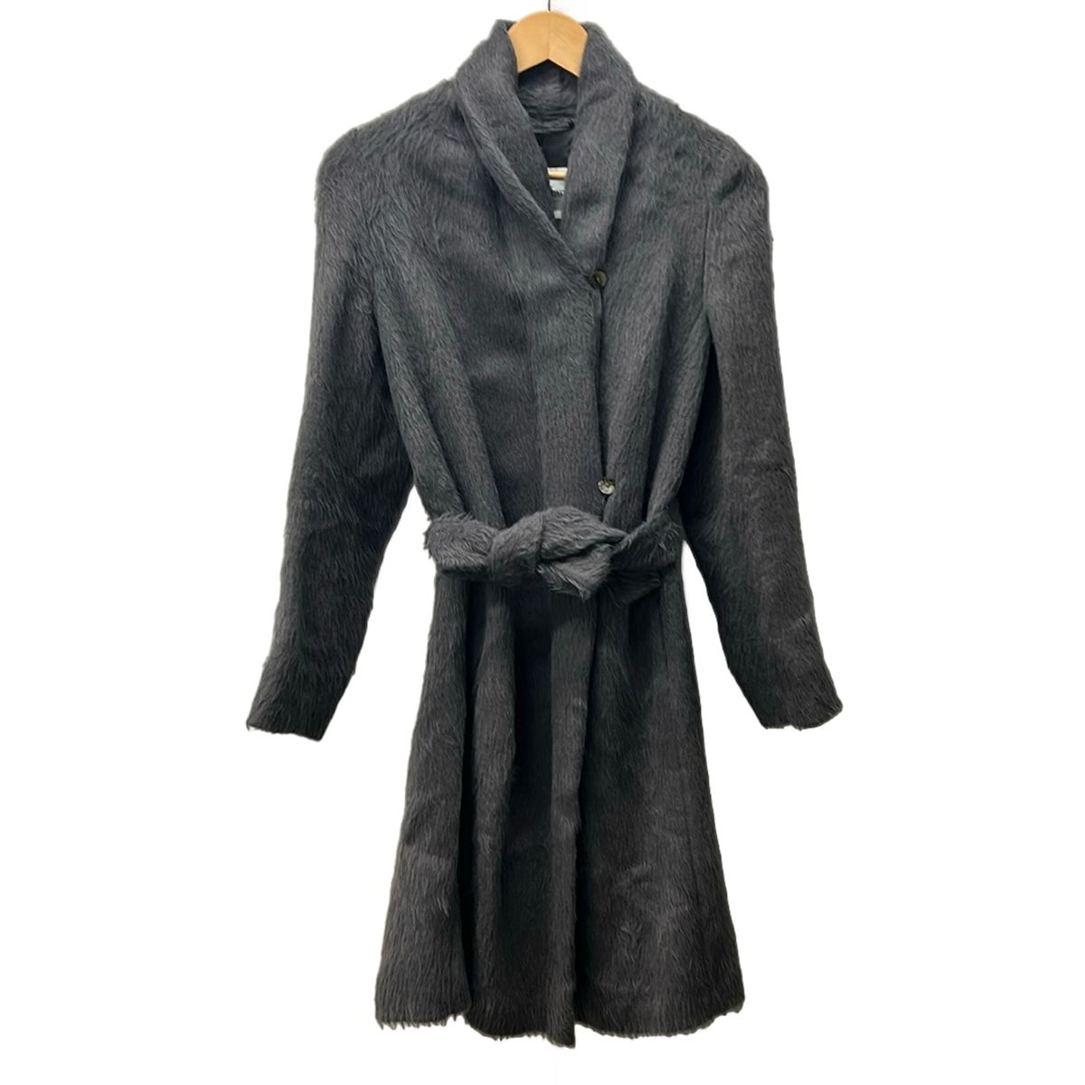 Max Mara Coat 38 S Dark Gray
