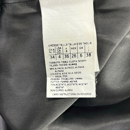 Max Mara Coat 38 S Dark Gray — view 4