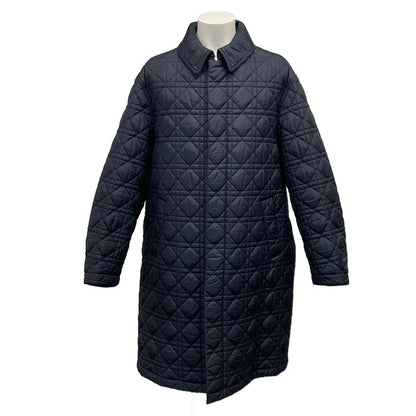 Dior Coat 50 XL Dark Navy Silk