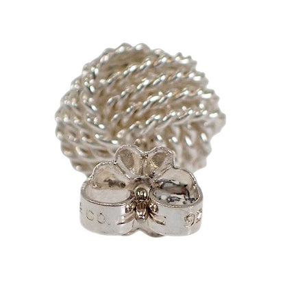 Tiffany & Co Somerset Twist Knot Earrings 925 Sterling Silver — view 6