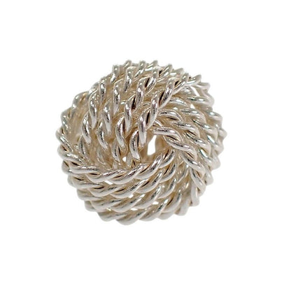 Tiffany & Co Somerset Twist Knot Earrings 925 Sterling Silver — view 5