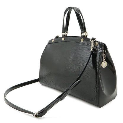 Louis Vuitton Epi Electric MM 2-Way Shoulder Bag Noir Black Silver — view 2