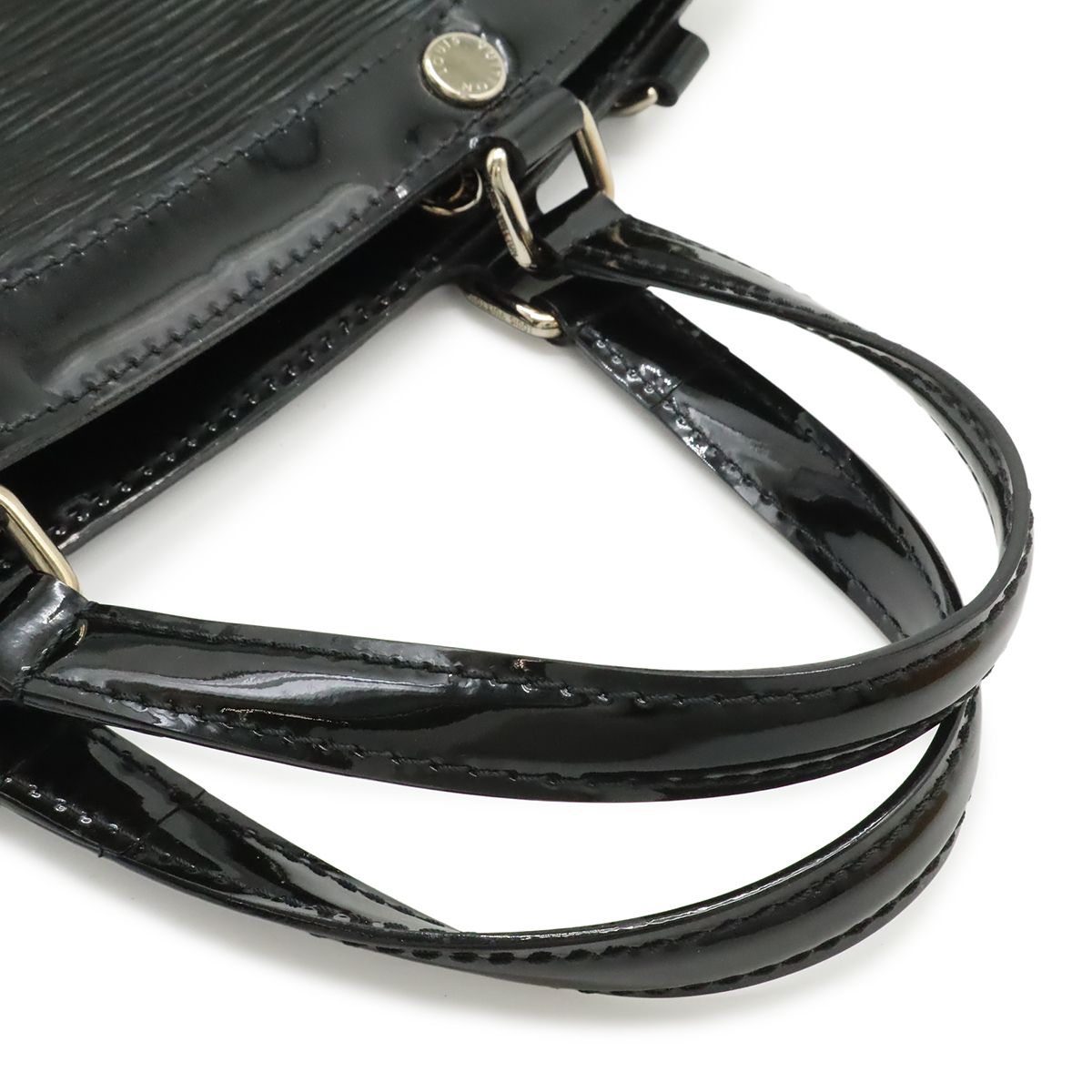 Louis Vuitton Epi Electric MM 2-Way Shoulder Bag Noir Black Silver — view 5