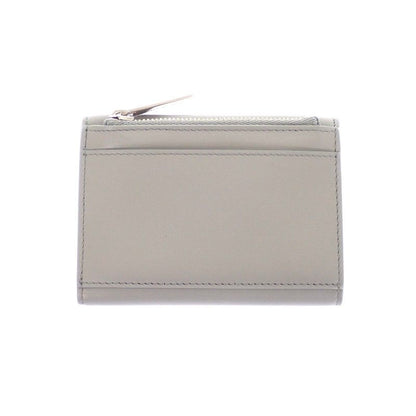 Balenciaga Envelope Mini Wallet Trifold Calf Gray Blue Silver — view 9