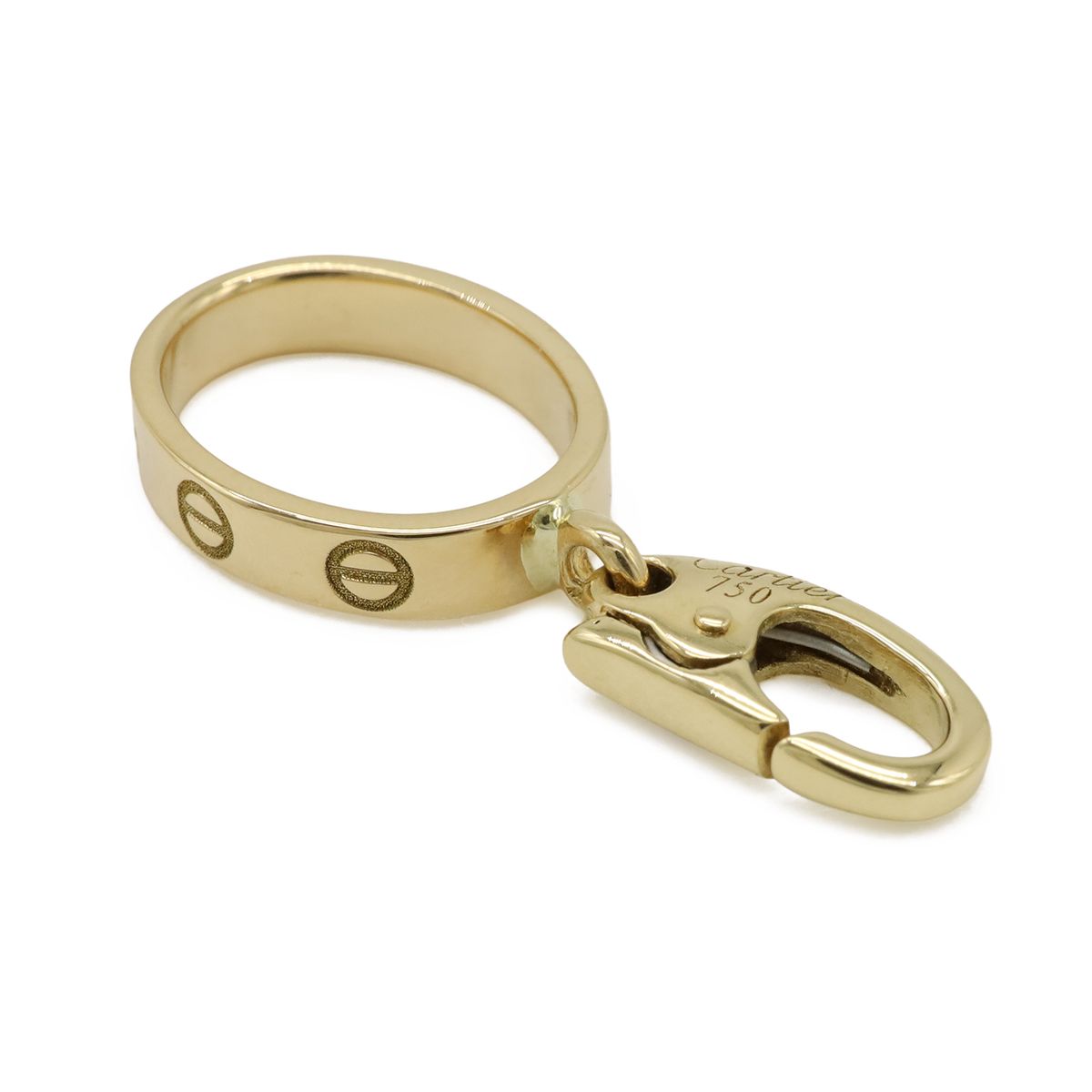 Cartier Baby Love Pendant Top Head Charm 18k Yellow Gold — view 4
