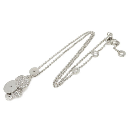 Bvlgari Chikladi Necklace Pendant 18k White Gold Diamond — view 2