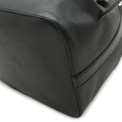 Louis Vuitton Epi Petit Noir Shoulder Bag Drawstring Black — view 3