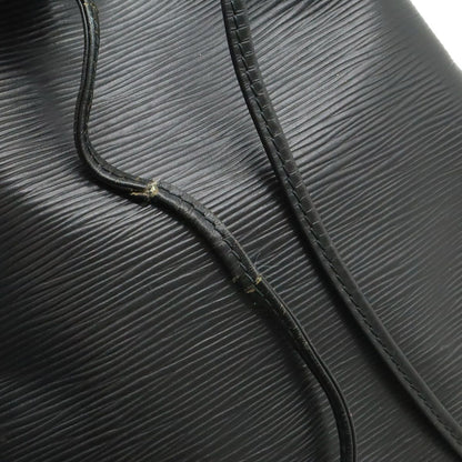 Louis Vuitton Epi Petit Noir Shoulder Bag Drawstring Black — view 9