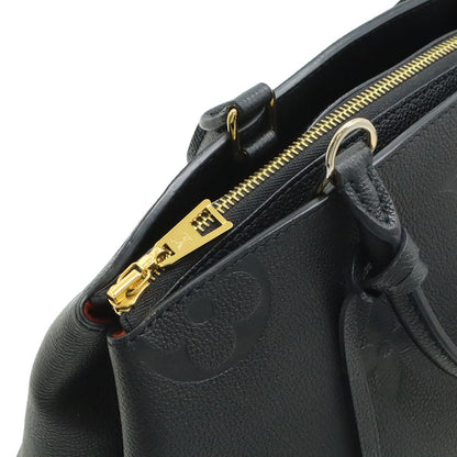 Louis Vuitton Monogram Empreinte Grand Palais MM Tote Noir Black — view 5