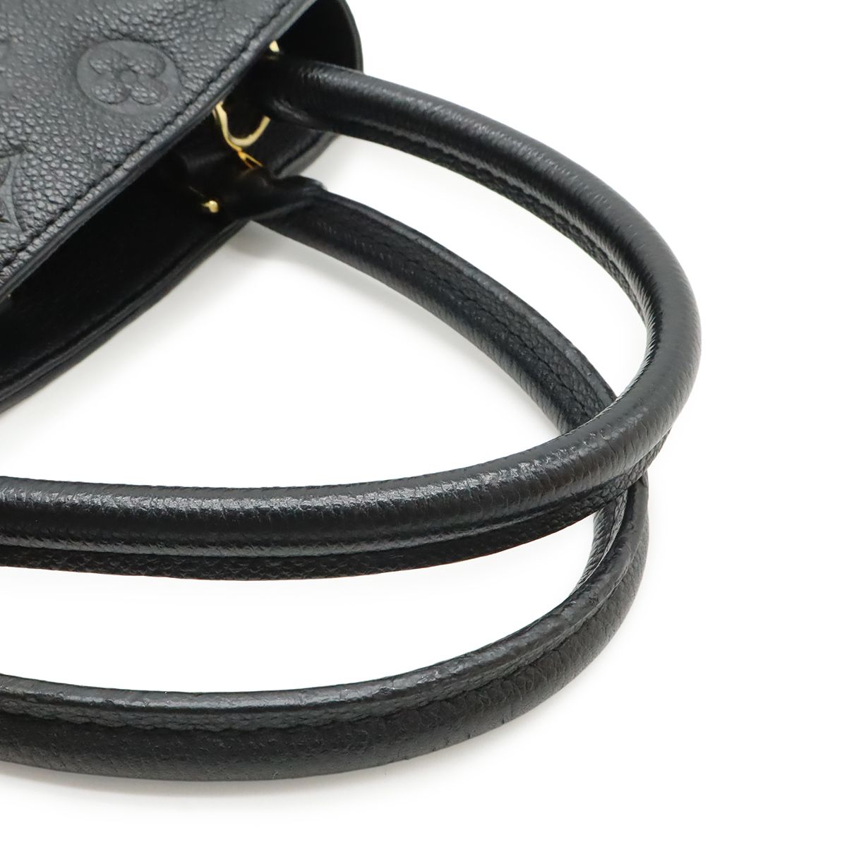 Louis Vuitton Monogram Empreinte Montaigne MM 2-Way Shoulder Bag Noir Black — view 5