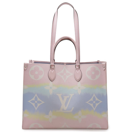 Louis Vuitton LV Escale On The Go GM Tote 2-Way Shoulder Bag Pastel