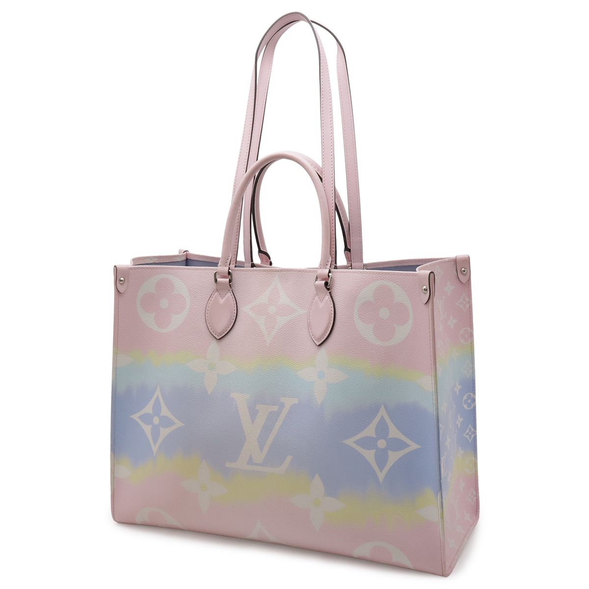 Louis Vuitton LV Escale On The Go GM Tote 2-Way Shoulder Bag Pastel — view 2