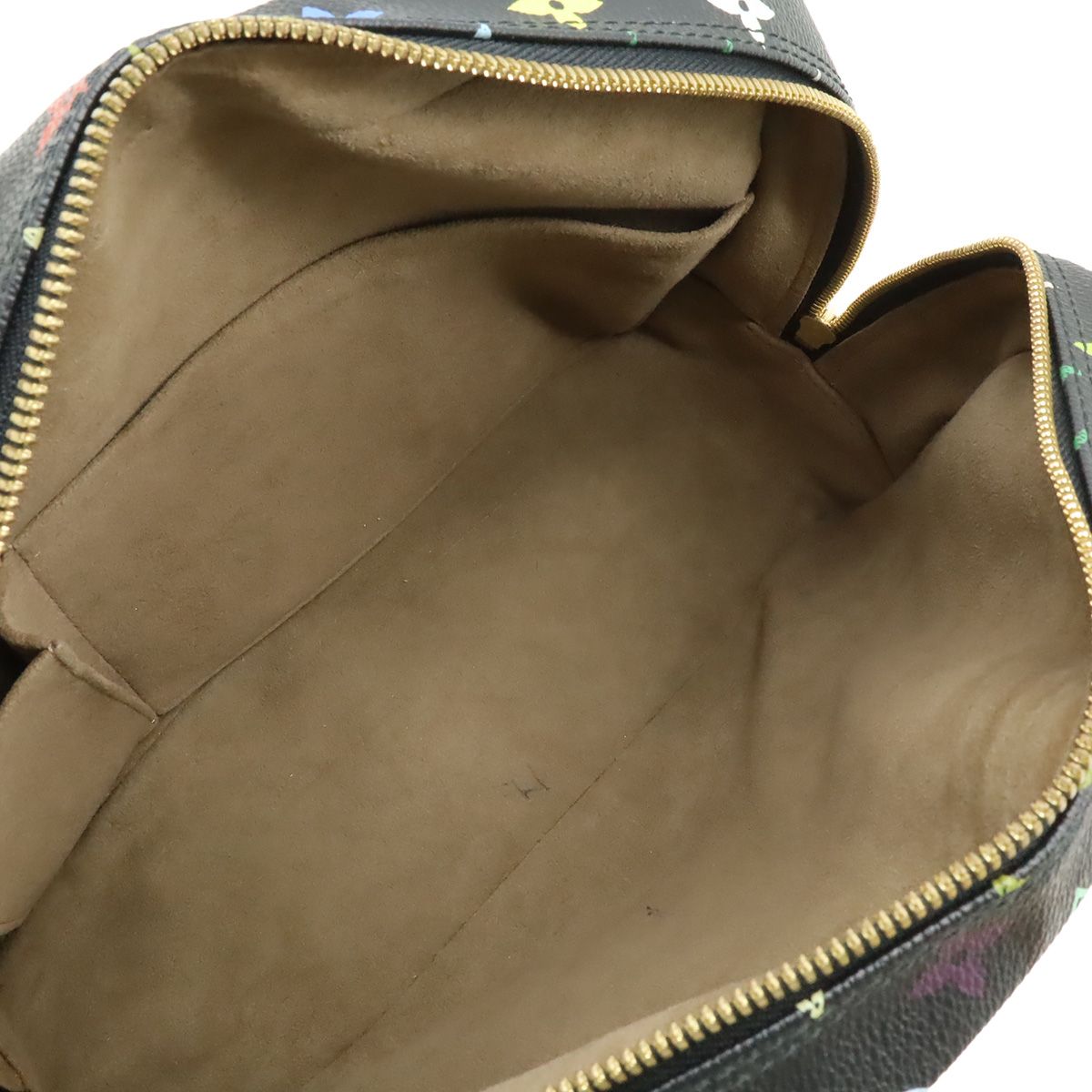Louis Vuitton Monogram Multicolor Tourville Handbag Noir Black Gold — view 7