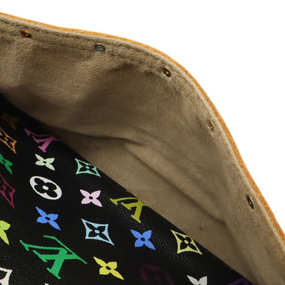 Louis Vuitton Monogram Multicolor Tourville Handbag Noir Black Gold — view 8