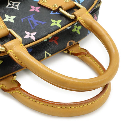 Louis Vuitton Monogram Multicolor Tourville Handbag Noir Black Gold — view 5