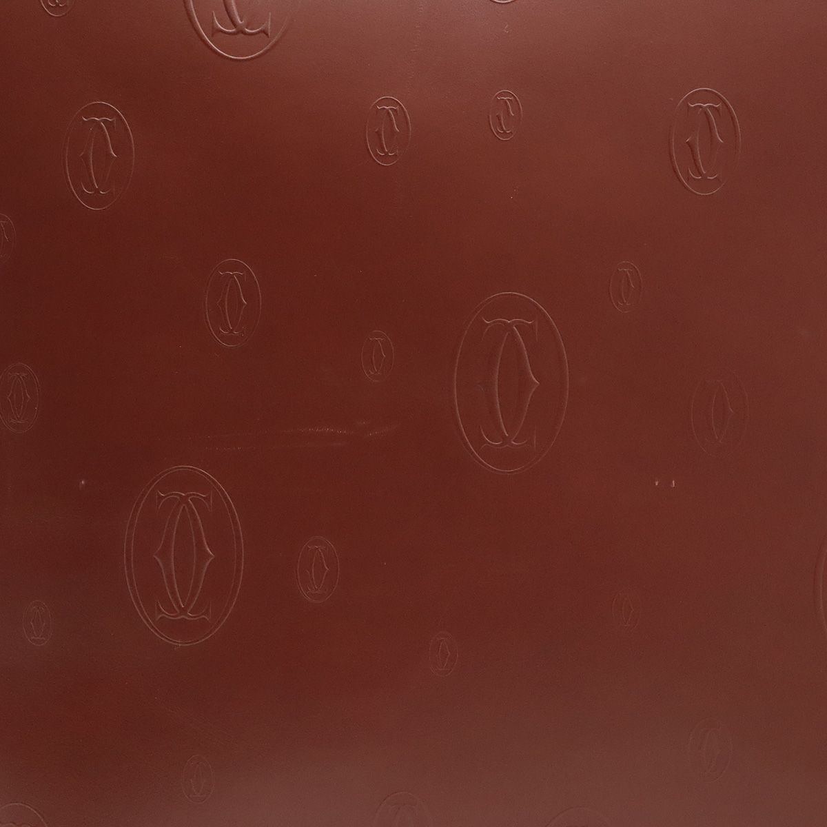 Cartier Happy Birthday CC Logo Tote Shoulder Bag with Leather Bordeaux Pouch — view 7