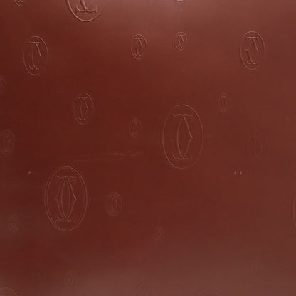 Cartier Happy Birthday CC Logo Tote Shoulder Bag with Leather Bordeaux Pouch — view 7