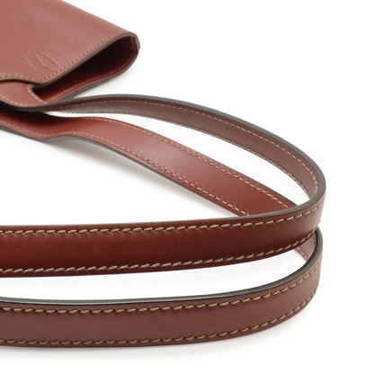 Cartier Happy Birthday CC Logo Tote Shoulder Bag with Leather Bordeaux Pouch — view 4