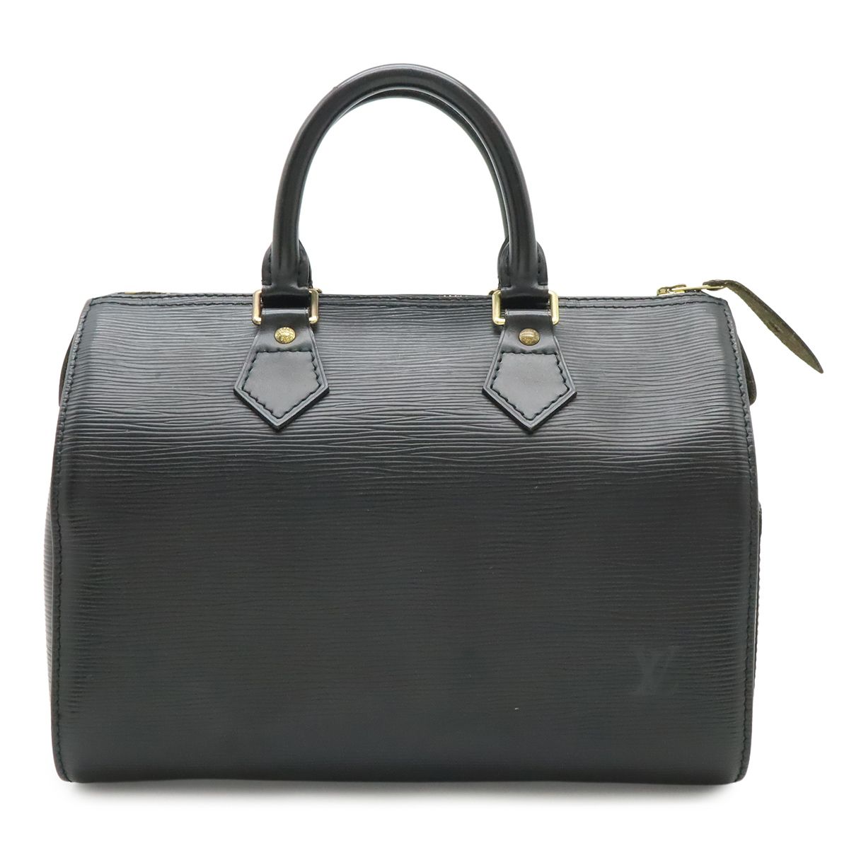 Louis Vuitton Epi Speedy 25 Mini Boston Bag Noir Black Gold