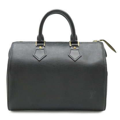 Louis Vuitton Epi Speedy 25 Mini Boston Bag Noir Black Gold