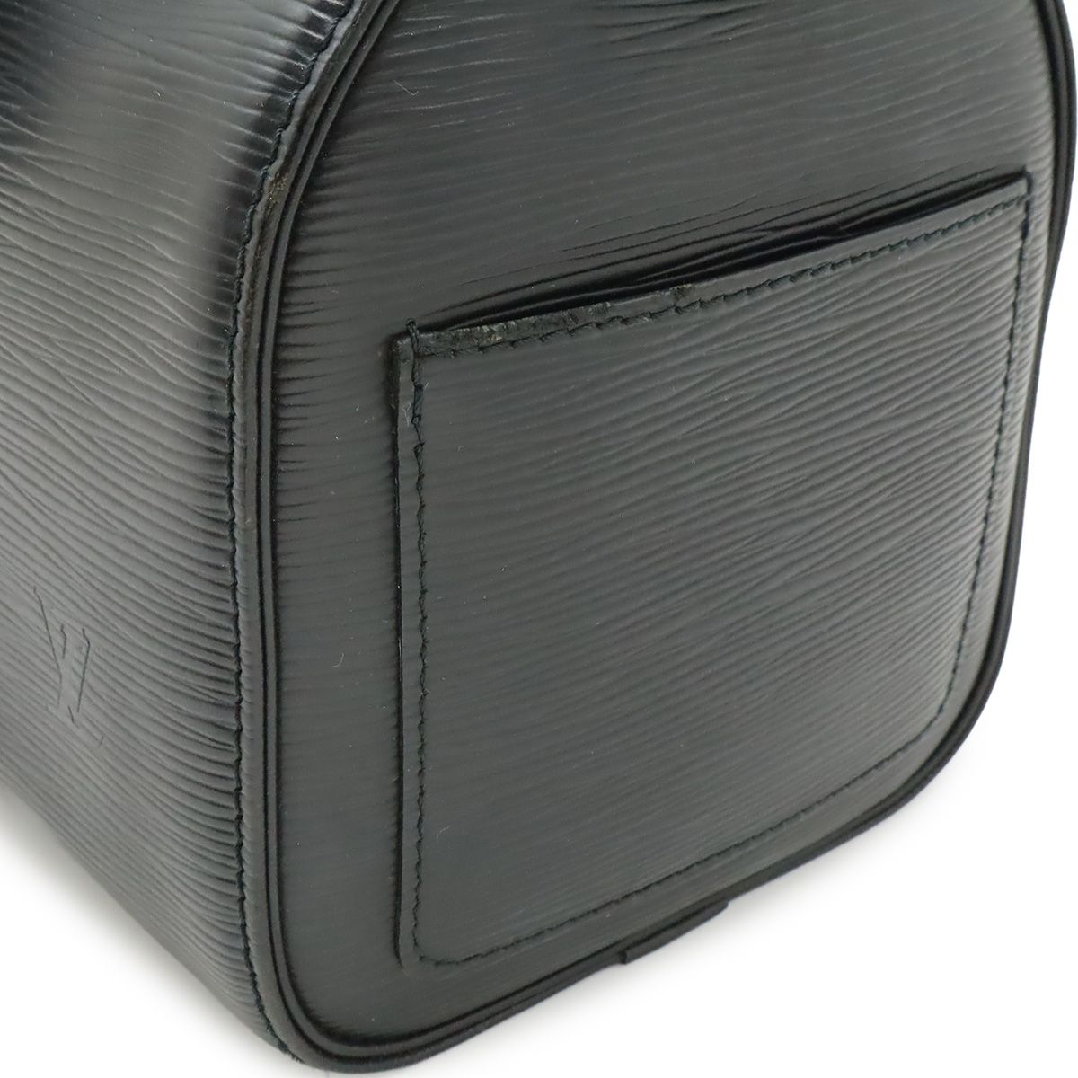Louis Vuitton Epi Speedy 25 Mini Boston Bag Noir Black Gold — view 8