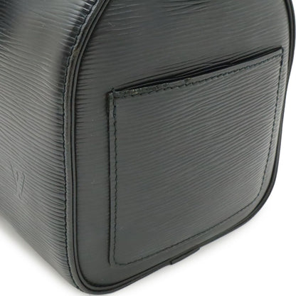 Louis Vuitton Epi Speedy 25 Mini Boston Bag Noir Black Gold — view 8