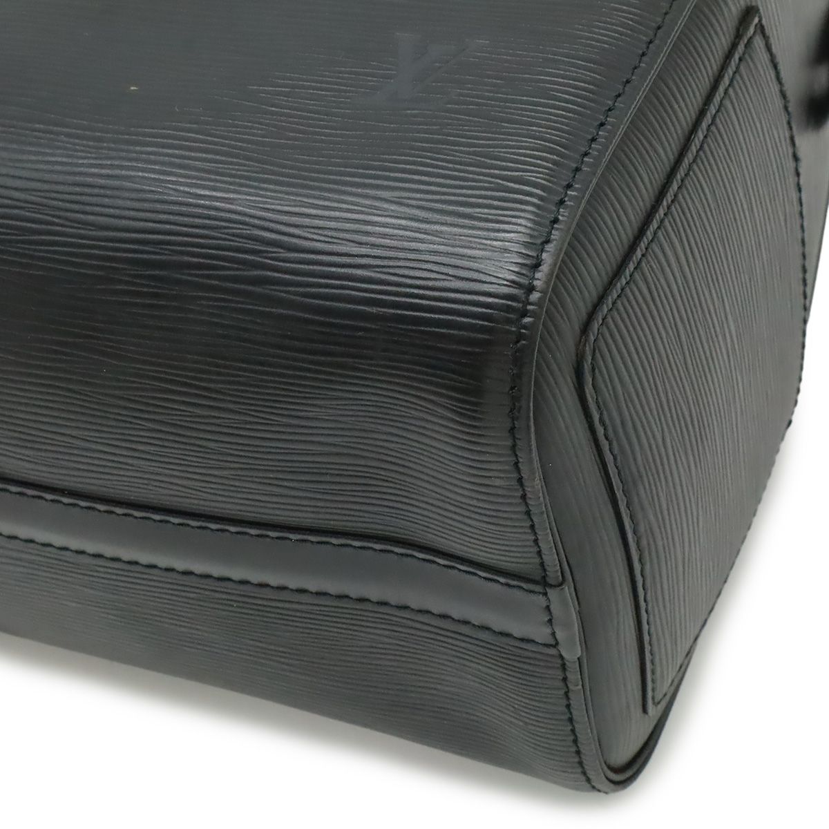 Louis Vuitton Epi Speedy 25 Mini Boston Bag Noir Black Gold — view 3