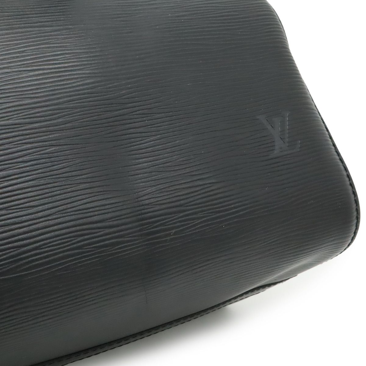 Louis Vuitton Epi Speedy 25 Mini Boston Bag Noir Black Gold — view 7