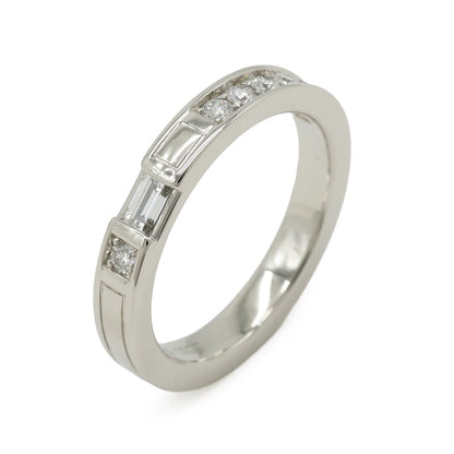 Harry Winston Traffic Accent Band Ring Platinum Wbpacrfftrf