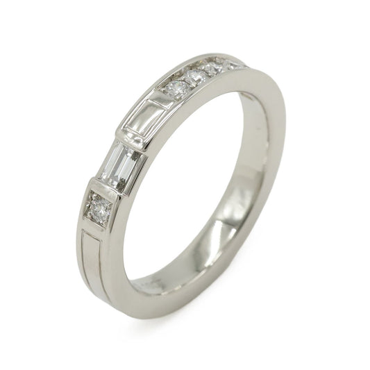 Harry Winston Traffic Accent Band Ring Platinum Wbpacrfftrf