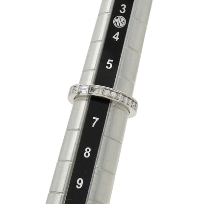 Harry Winston Traffic Accent Band Ring Platinum Wbpacrfftrf — view 5