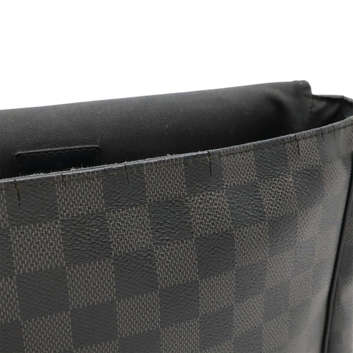 Louis Vuitton Damier Graphite Messenger PM Shoulder Bag — view 9