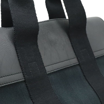 Hermes Valparaiso PM Tote Toilet Blanc Leather Black Silver Pouch Out of Stock — view 7