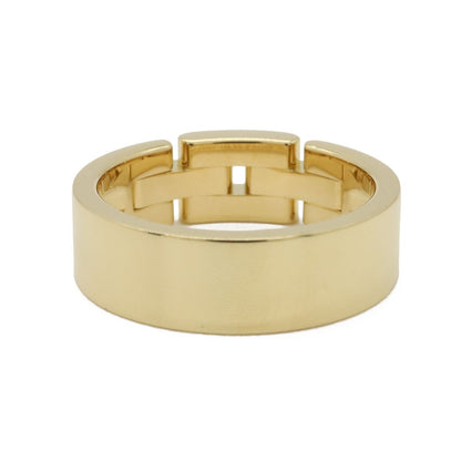 Cartier Maillon Panthere Ring Half Pave 18k Yellow Gold Diamond — view 4