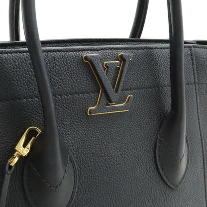 Louis Vuitton Freedom 2-Way Shoulder Bag Taurillon Leather Noir Black Gold — view 8