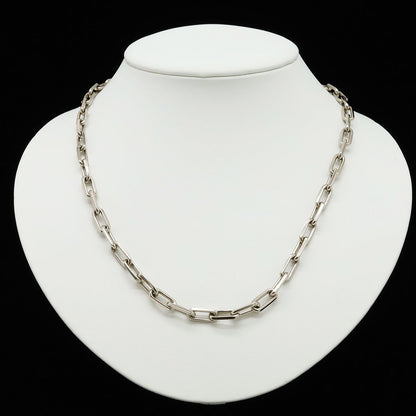 Cartier Santos de Cartier Necklace Dumon Chain 18k White Gold — view 5