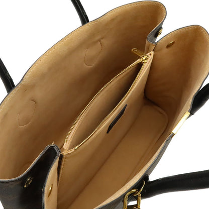 Louis Vuitton Monogram Flandrine 2-Way Shoulder Bag Leather Noir Black — view 6